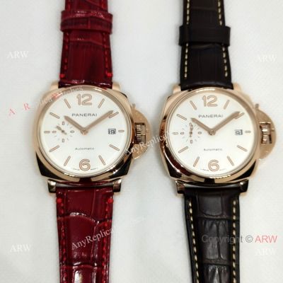 Best Quality Panerai Luminor Due PAM1045 Rose Gold Watch 42mm-Best Panerai Replica Watches